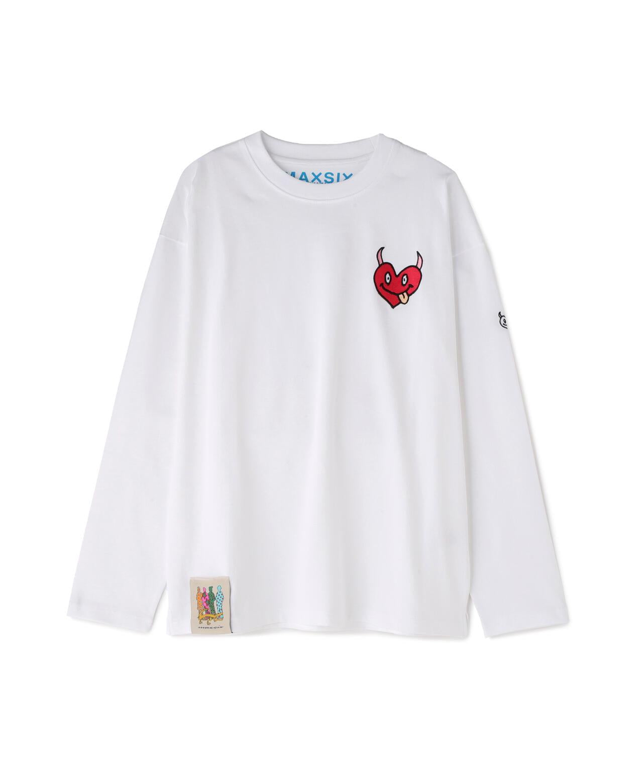 maxsix SINGLE HERT L/S TEE 長袖T恤