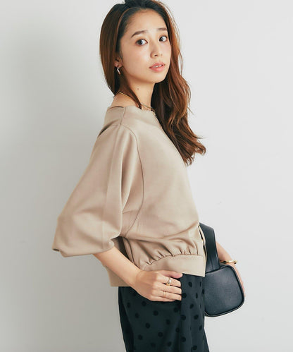 2WAY刺繡拉鍊套頭衫