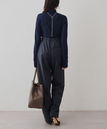 高領無袖套頭衫