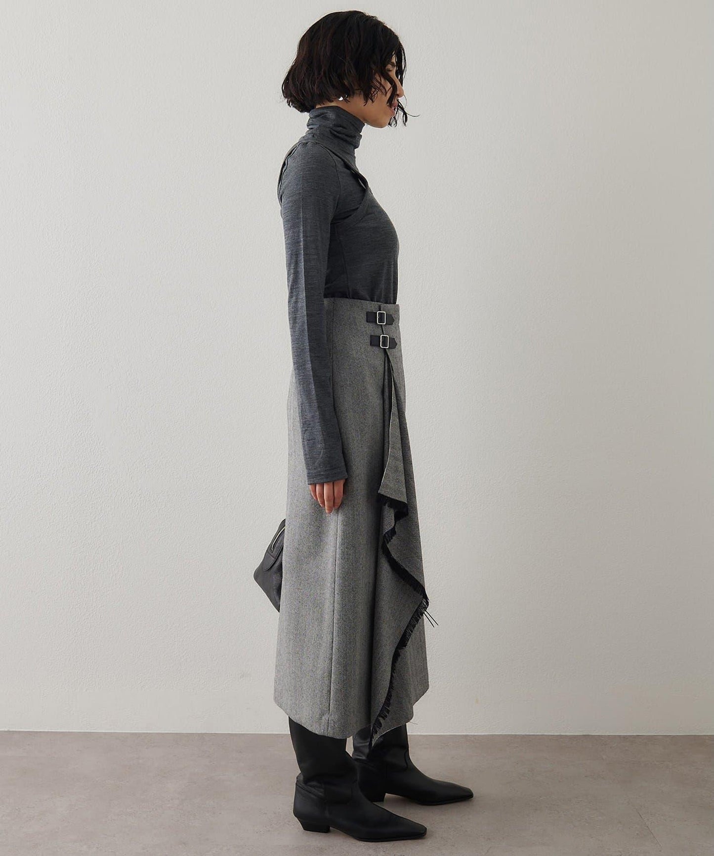 高領無袖套頭衫