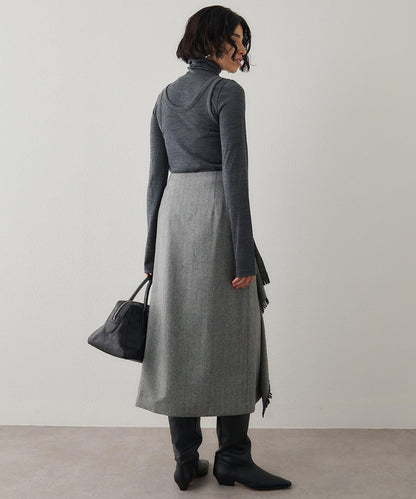 高領無袖套頭衫