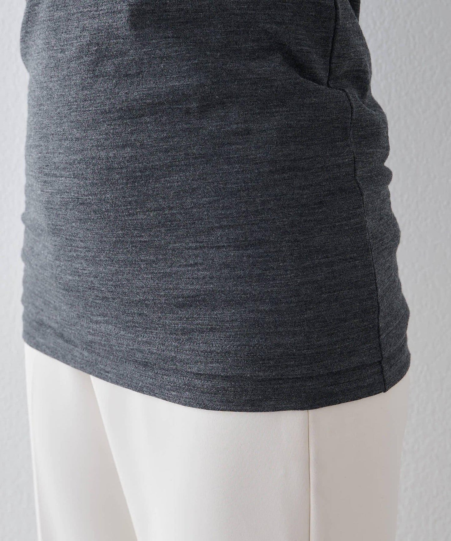 高領無袖套頭衫