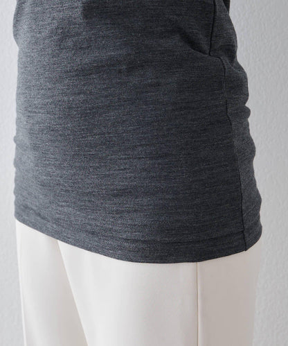 高領無袖套頭衫