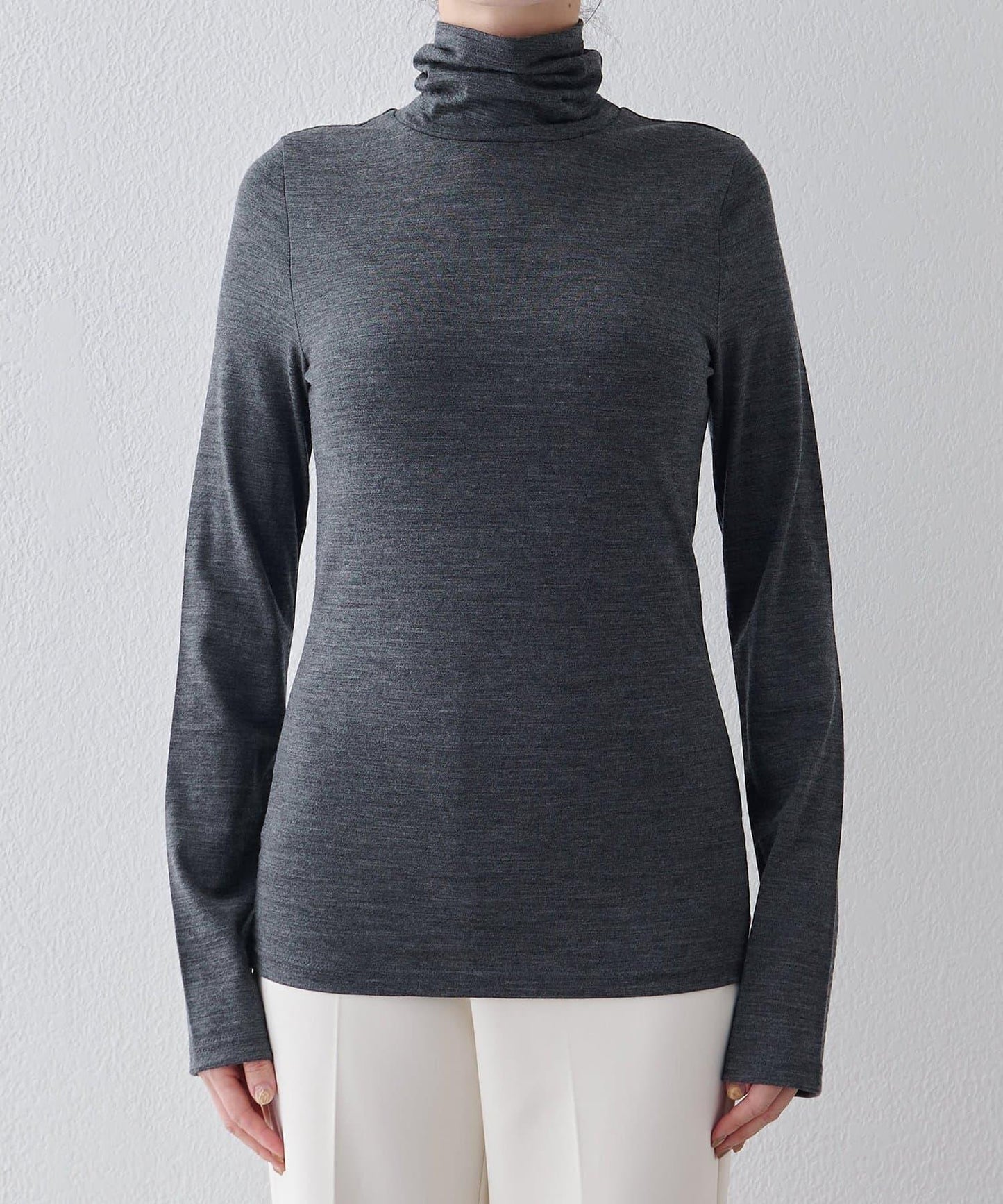 高領無袖套頭衫