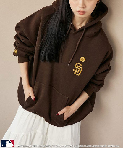 刺繡連帽衛衣
