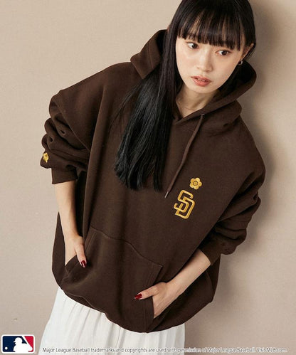 刺繡連帽衛衣
