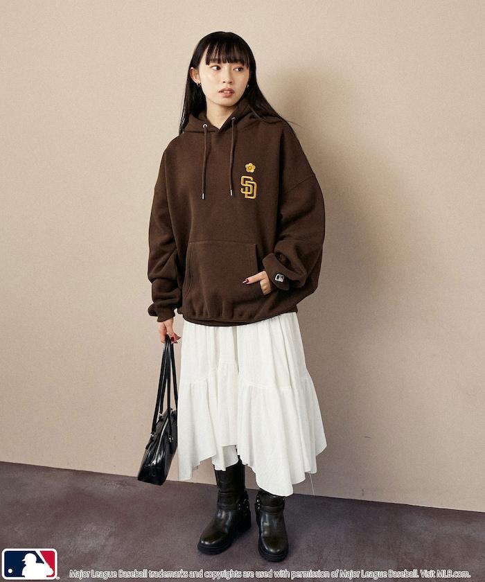 刺繡連帽衛衣
