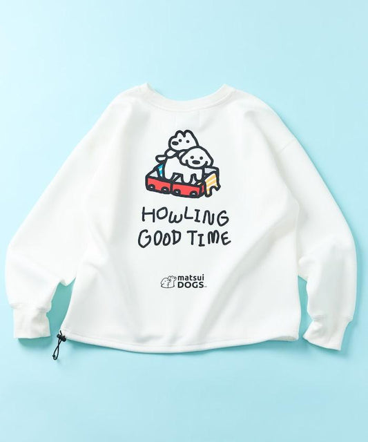 matsui×FREAK'S STORE 特別款「旅行」抽繩後背印花圓領衛衣