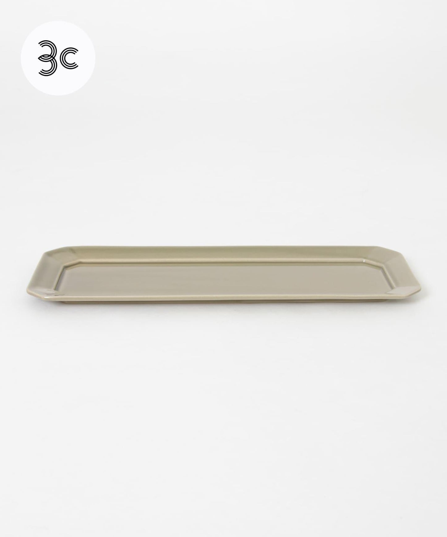 光泉窯 長八角盤