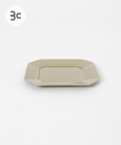 光泉窯 正八角盤