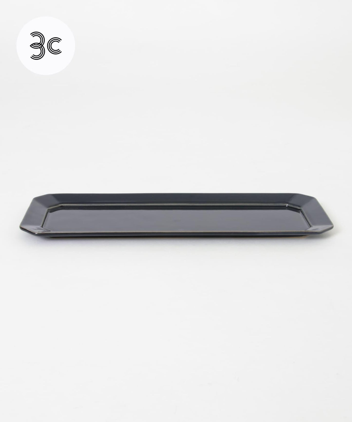 光泉窯 長八角盤