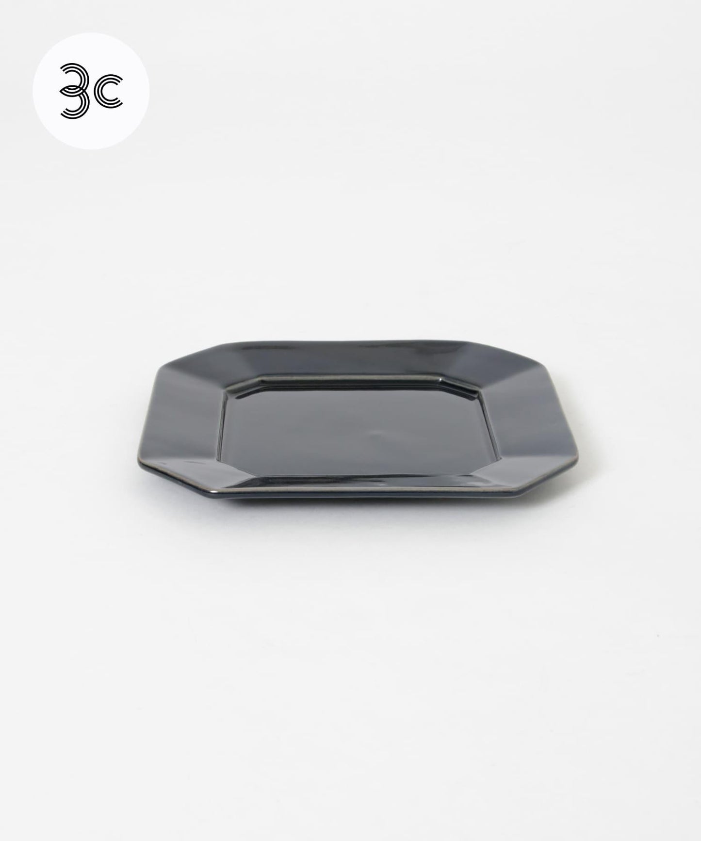 光泉窯 正八角盤