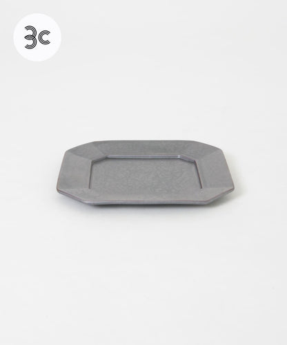 光泉窯 正八角盤