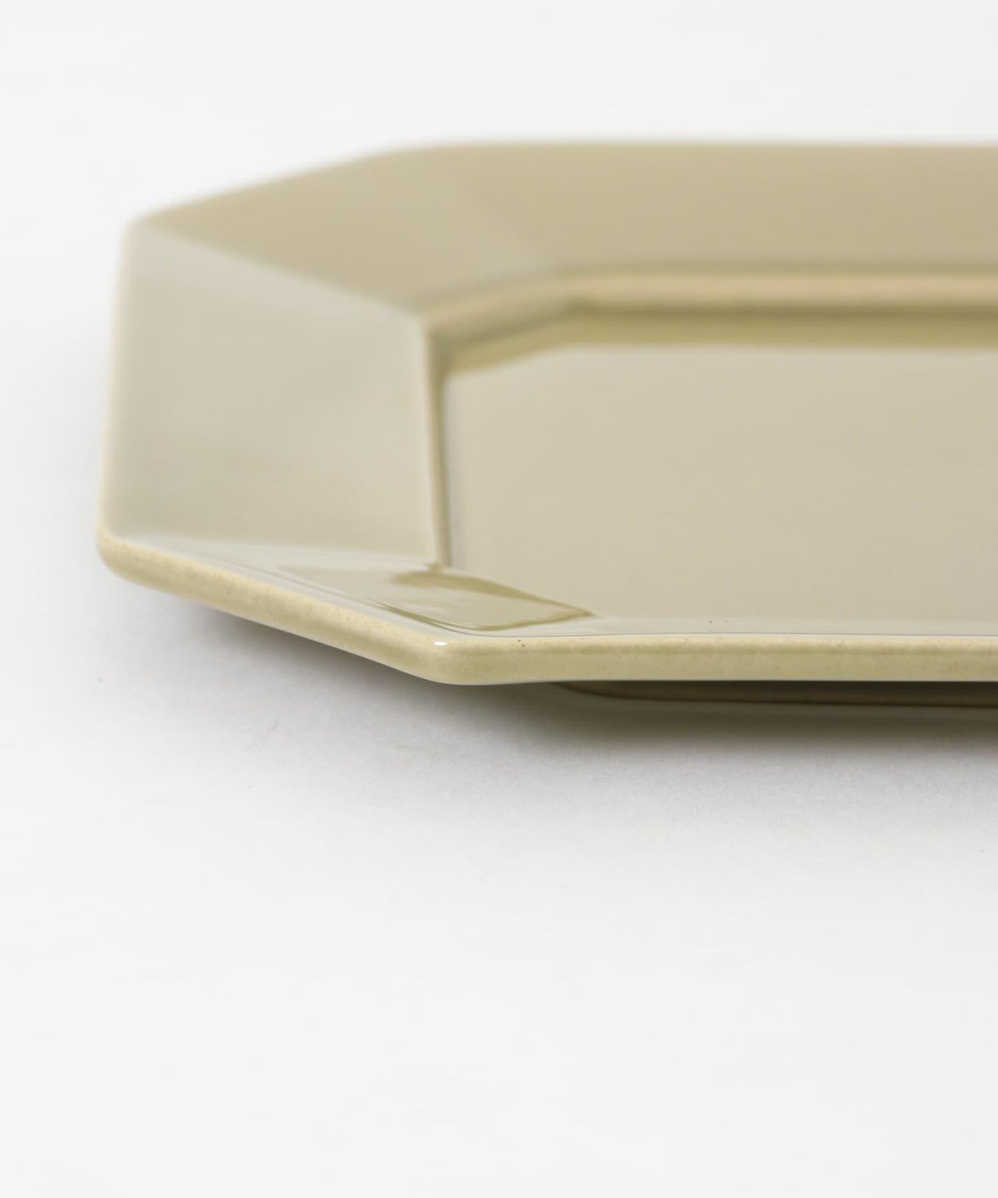 光泉窯 正八角盤