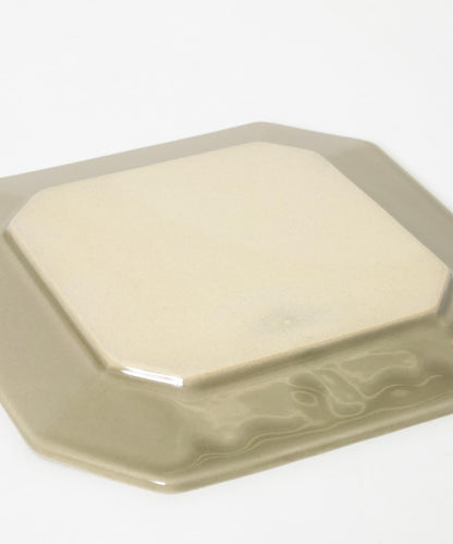 光泉窯 正八角盤