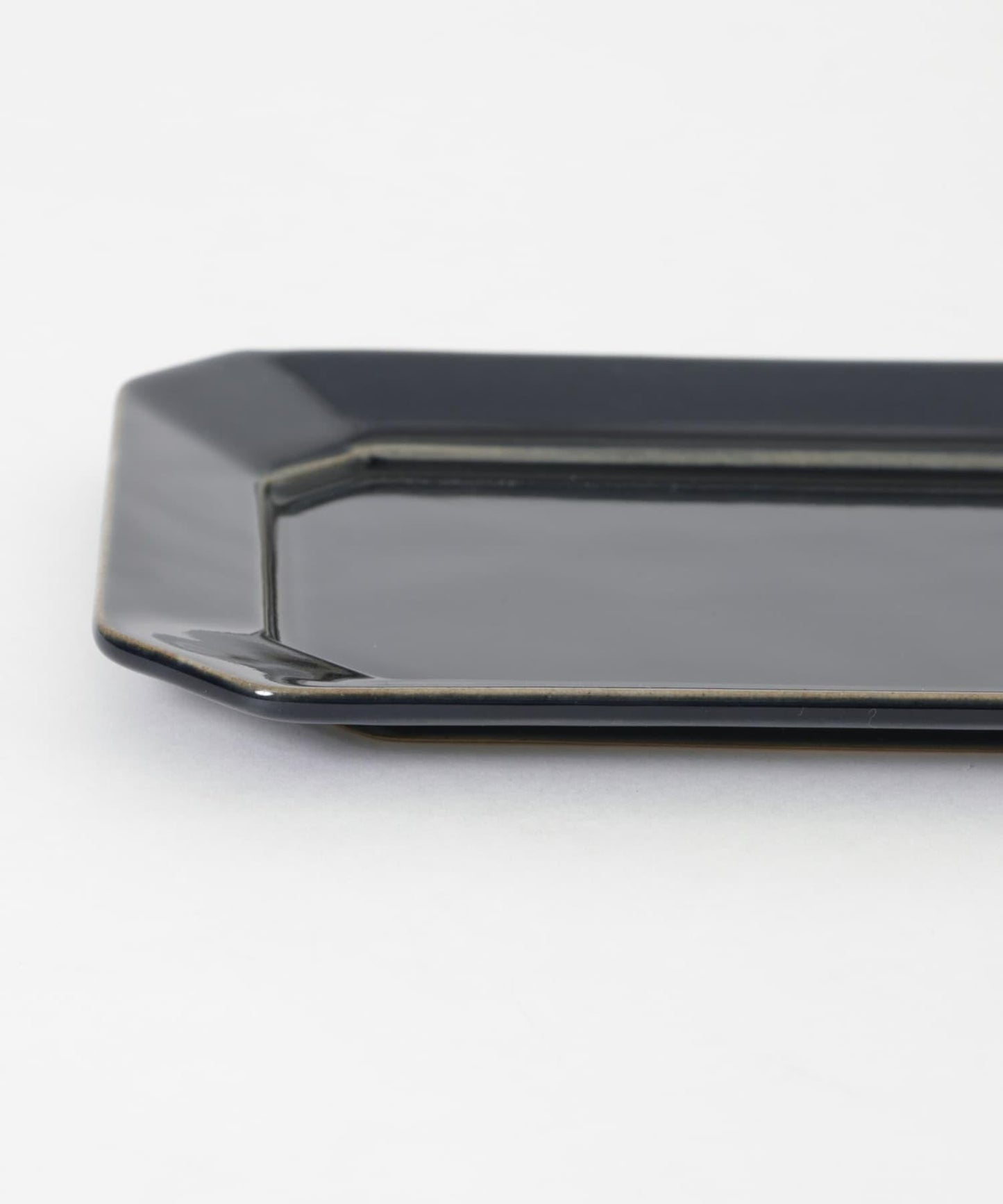 光泉窯 長八角盤