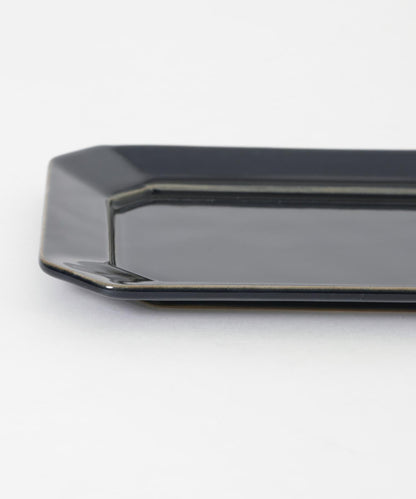 光泉窯 長八角盤