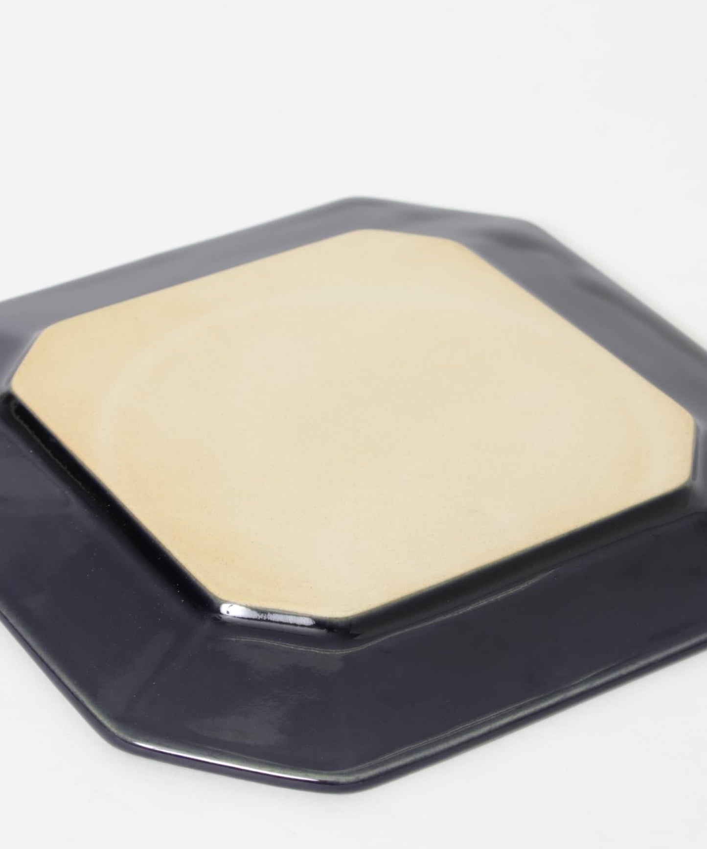 光泉窯 正八角盤