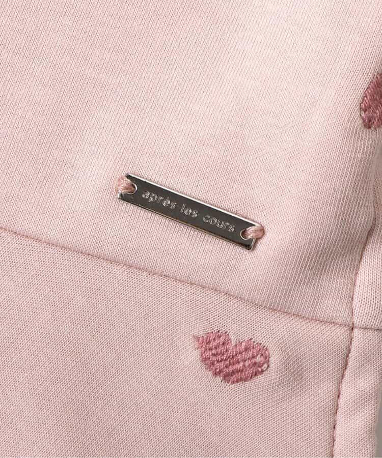 愛心蝴蝶結刺繡荷葉邊短外套
