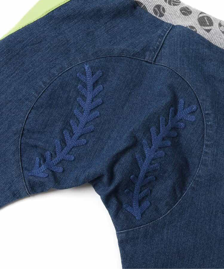 運動鞋口袋&臀部球形哈倫褲 十分褲長