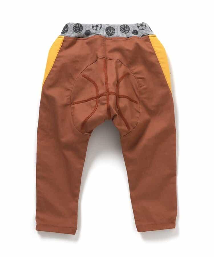 運動鞋口袋&臀部球形哈倫褲 十分褲長