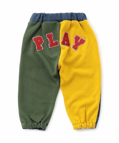 帶徽章多種球類圖案九分束腳褲