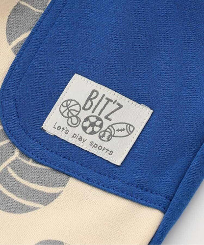 帶徽章多種球類圖案九分束腳褲