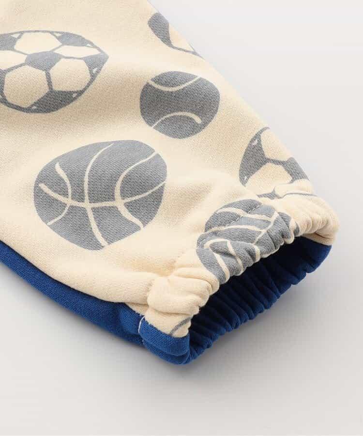 帶徽章多種球類圖案九分束腳褲