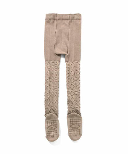 麻花編織高腰打底褲