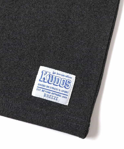 KUDOS 柔軟磨毛高領長袖T恤