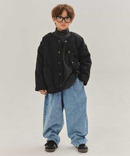 KUDOS 柔軟磨毛高領長袖T恤