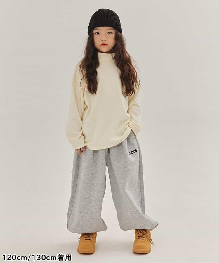 KUDOS 柔軟磨毛高領長袖T恤