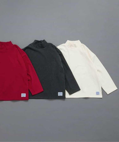 KUDOS 柔軟磨毛高領長袖T恤