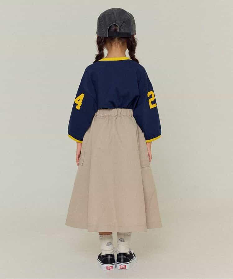 KUDOS拼色數字印花T恤