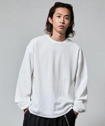 短款保暖圓領T恤