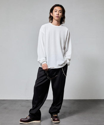 短款保暖圓領T恤