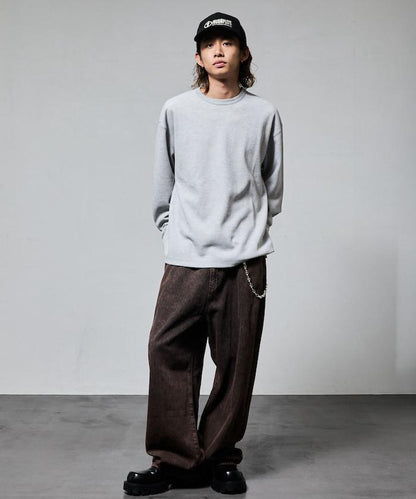 短款保暖圓領T恤