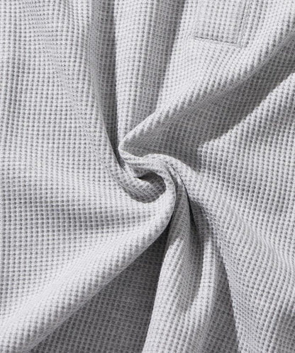 短款保暖亨利領T恤