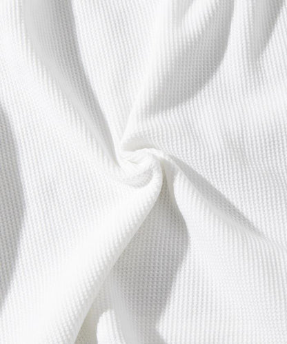 短款保暖亨利領T恤