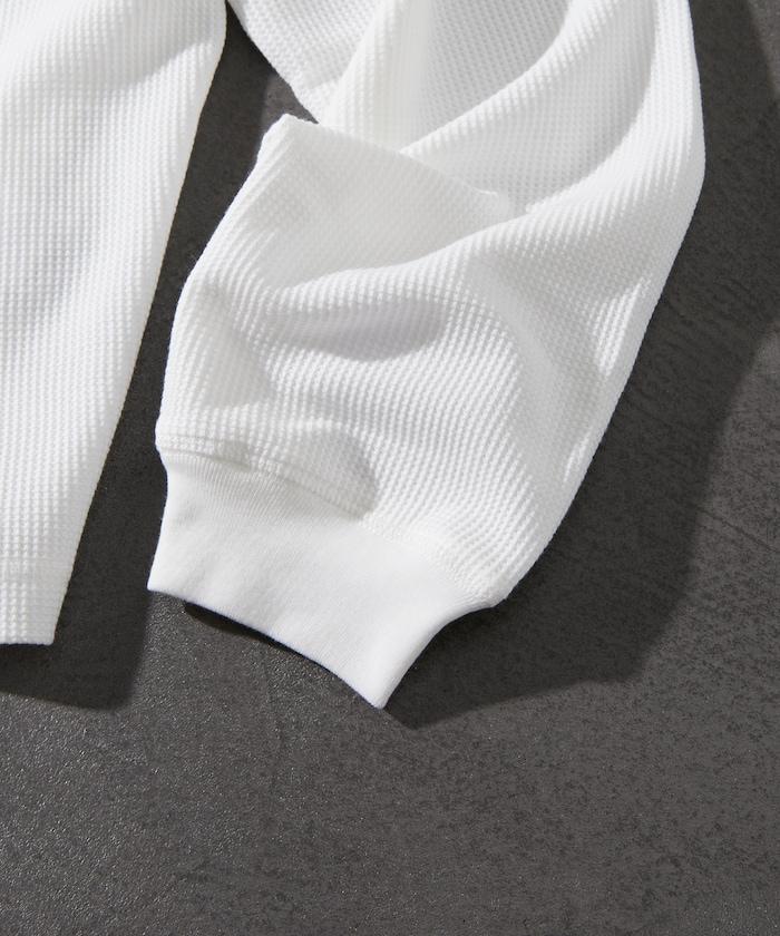 短款保暖亨利領T恤