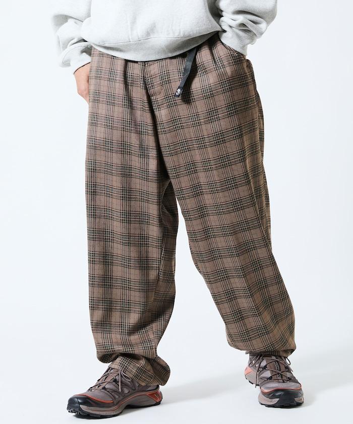 寬鬆版型羊毛感攀巖褲