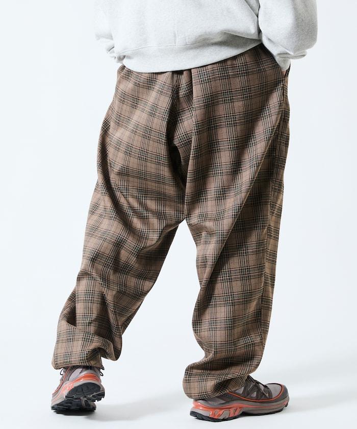 寬鬆版型羊毛感攀巖褲