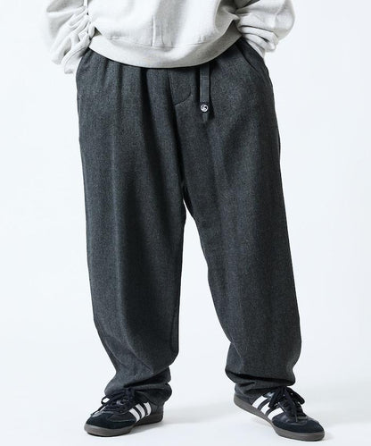 寬鬆版型羊毛感攀巖褲