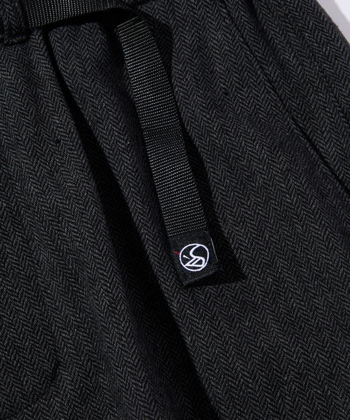 寬鬆版型羊毛感攀巖褲