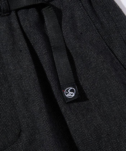 寬鬆版型羊毛感攀巖褲