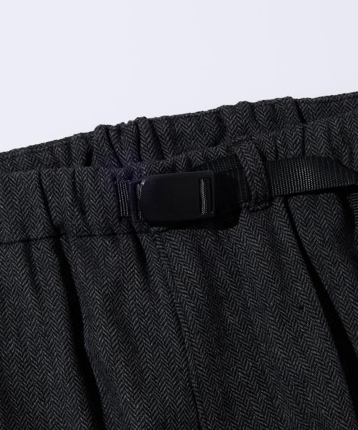 寬鬆版型羊毛感攀巖褲