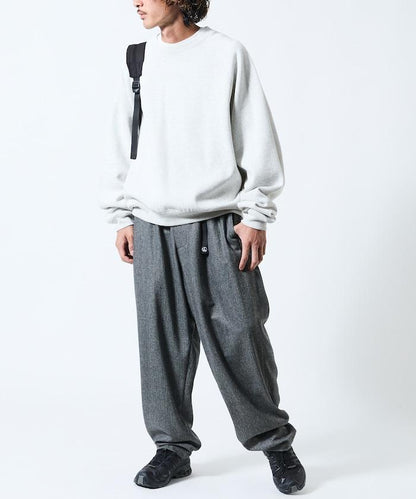 寬鬆版型羊毛感攀巖褲