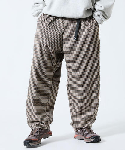 寬鬆版型羊毛感攀巖褲