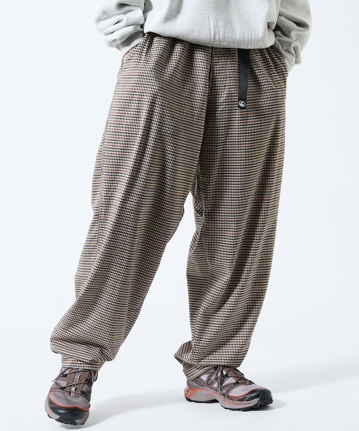 寬鬆版型羊毛感攀巖褲