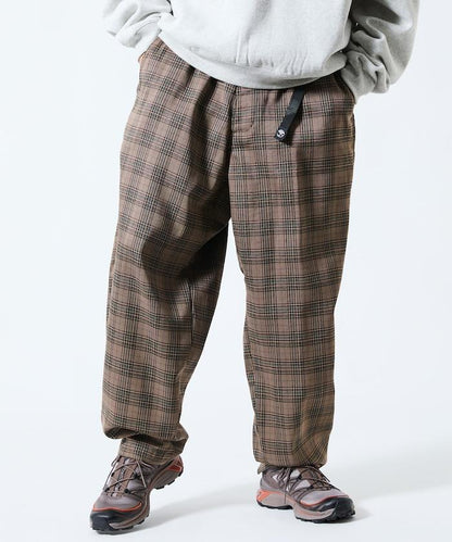 寬鬆版型羊毛感攀巖褲